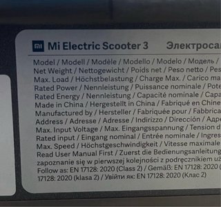 Xiaomi Mi Scooter 3