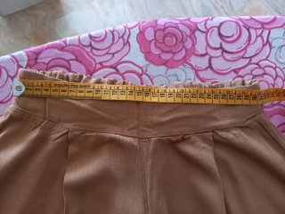 Pantaloni donna marrone