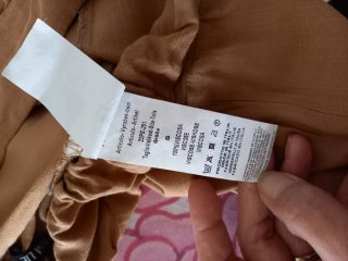 Pantaloni donna marrone