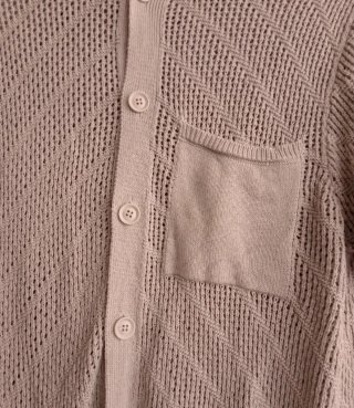 (M) Jersey de punto de manga corta de Zara