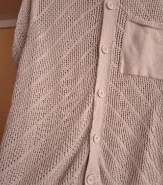 (M) Jersey de punto de manga corta de Zara