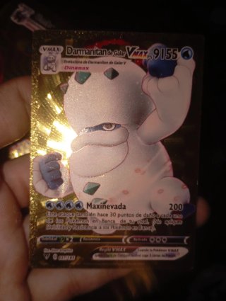 Carta Pokémon VMAX Darmanitan de Galar 9155