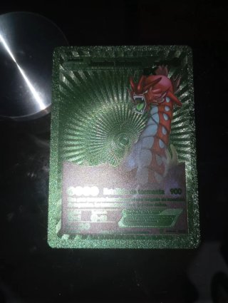 Carta Pokémon Gyarados Metalizada