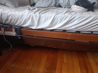 Cama eléctrica con somier reclinable