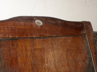 Butacas de cine antiguas de madera