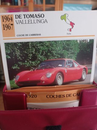Colección completa de fichas "Autos de Colección"