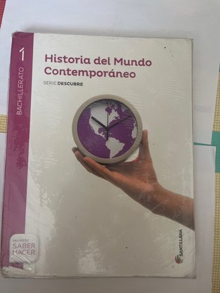 Historia del mundo contemporáneo, 1 bachillerato
