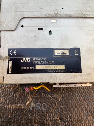 Radio CD coche JVC