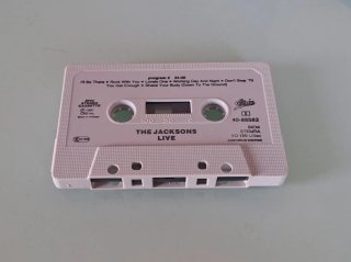 The Jacksons Live Cassette Michael Jackson