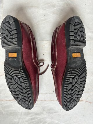 Zapatos Apache burdeos