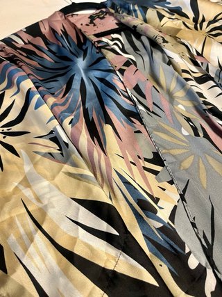 Kimono con flecos talla única