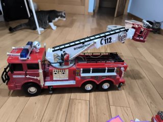 Camión Bomberos RC con Mando