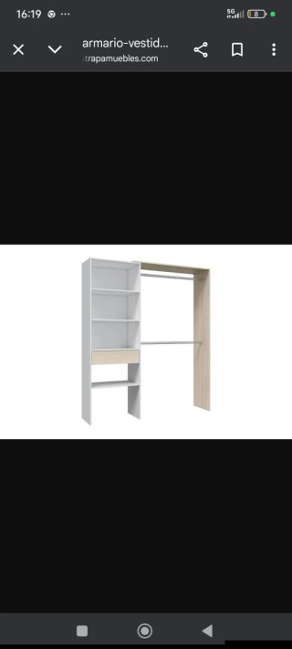 Armario vestidor modular