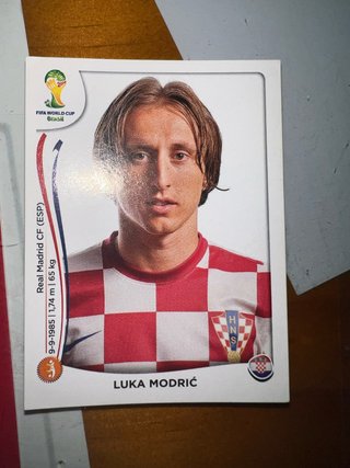 Cromo Luka Modrić FIFA World Cup Brasil 2014