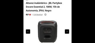 Altavoz JBL Partybox Encore Essential 2