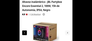 Altavoz JBL Partybox Encore Essential 2