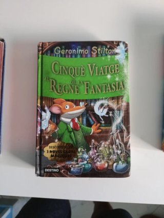 Lote 3 Libros Geronimo Stilton Reino Fantasía