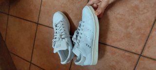 Scarpe Adidas Stan Smith bianche taglia 40