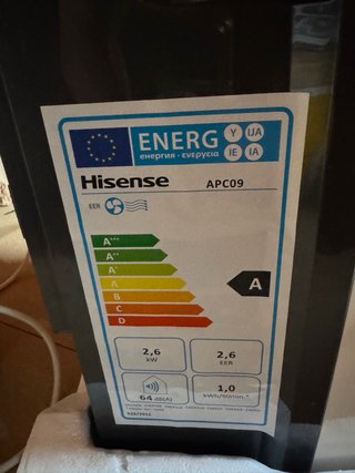 Aire Acondicionado Portátil Hisense APC09