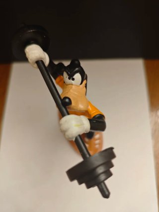 Figura Goofy Halterofilia Bullyland