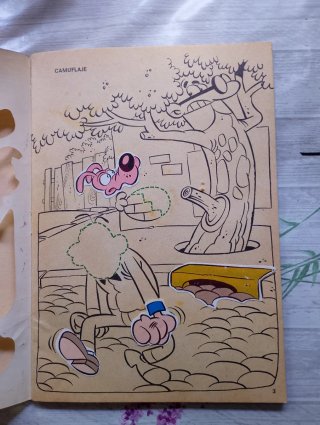 Mortadelo y Filemón - Arranca, pega y colorea