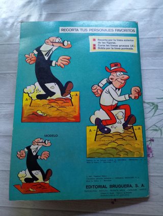 Mortadelo y Filemón - Arranca, pega y colorea