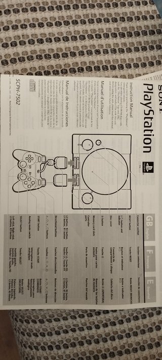 PlayStation 1 Dual Shock Sony Gris