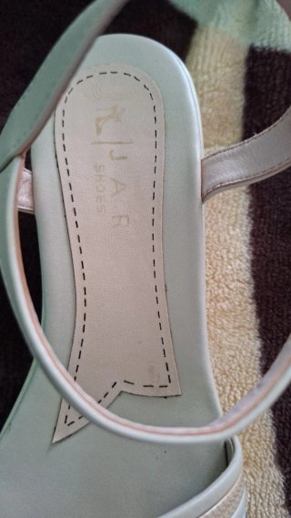Sandalias mujer beige y rosa