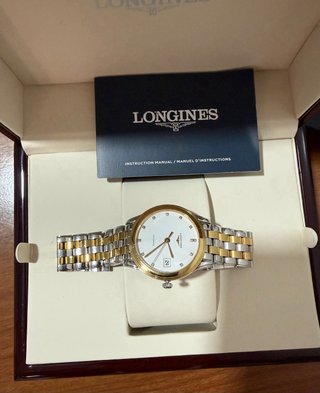 Longines Flagship con diamantes naturales