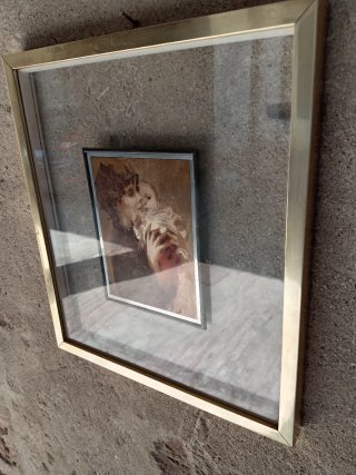 Maternità su lastra Argento 800