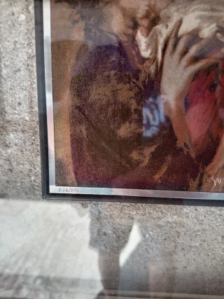 Maternità su lastra Argento 800