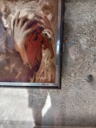 Maternità su lastra Argento 800