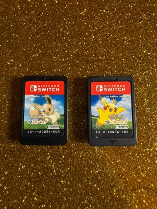 Lote Pokémon Let's Go Pikachu & Eevee Switch
