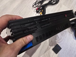 PlayStation 2 FAT PS2 + mando y memory card