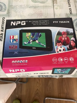 Mini TV Portátil NPG PTF 700 ACN