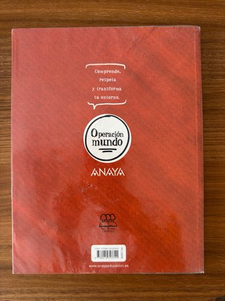 Libro ciencias Sociales Anaya 5 Primaria.