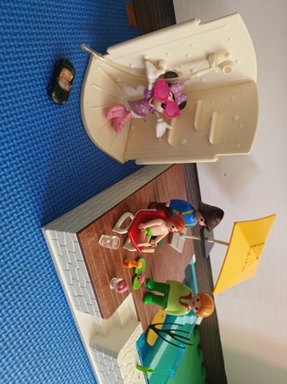 Playmobil Piscina con Figuras