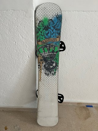 Tabla Snowboard Salomon + Fijaciones Burton