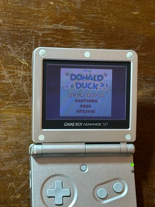 Donald Duck Quack Attack Nintendo Game boy PAL