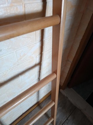 Escalera madera para literas