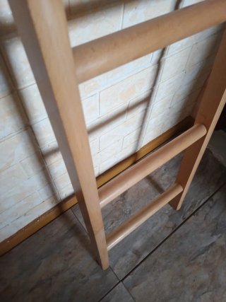 Escalera madera para literas