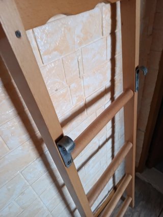 Escalera madera para literas