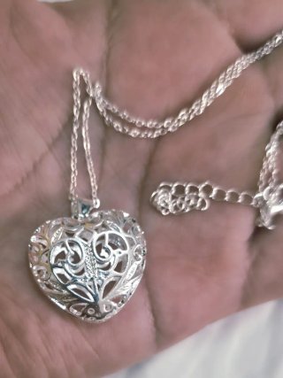 Collar de Plata 925 de Corazon / Mujer