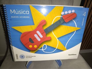 Libro Música 4 Primaria Nuevo Acordes