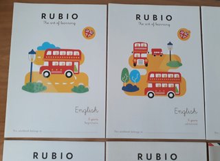 Cuadernos Rubio de inglés (6-8 años)