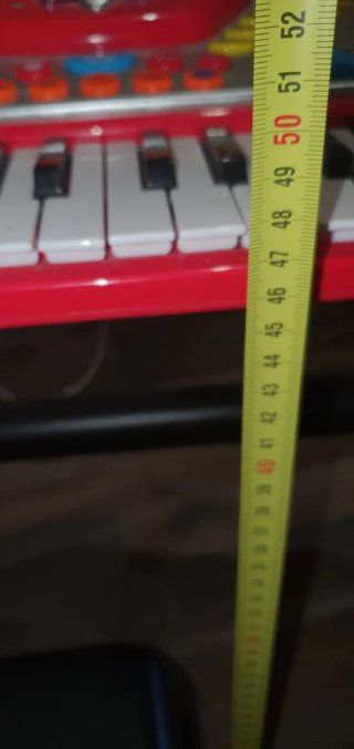 Piano Infantil con Micrófono y Taburete