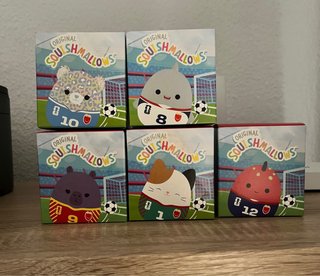 Squishmallows Cajas Misteriosas Fútbol