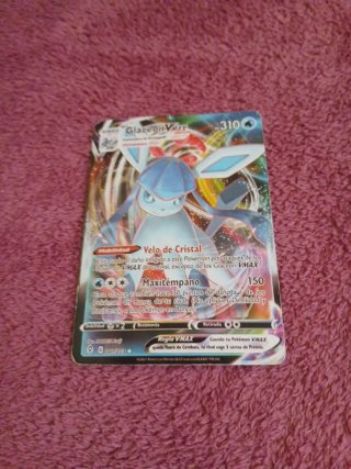 Carta Pokémon Glaceon VMAX 310 HP