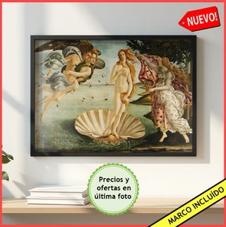 Cuadro famoso Botticelli Venus Decoracion Clásica