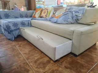 Sofá Cama Grande (2,25 m) - Sistema Nido